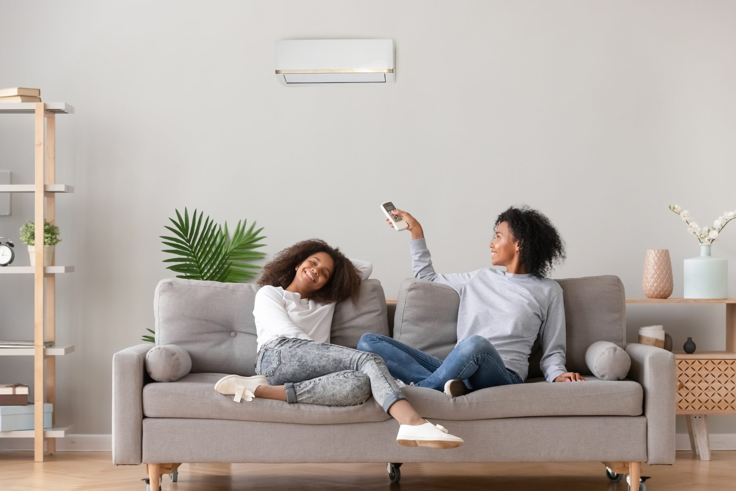 Residential air-conditioning installation